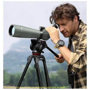 Spotting scope 20-60x80 birdwatching 2 Speed telescope