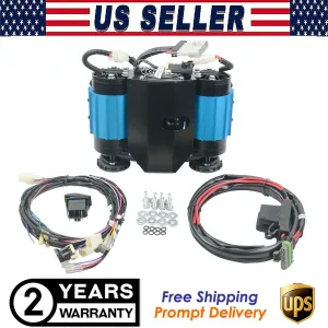 AP03 High Output 12V Twin Air Compressor Universal CKMTA12 Universal